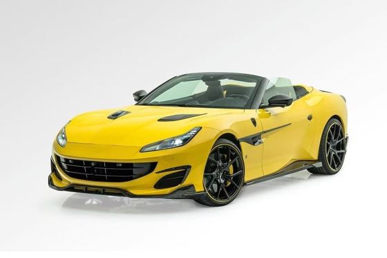 Portofino Retrofit Carbon Body Kit MSY Style Przednia Warga Włókna Węglowego Dyfuzor Spoiler Side