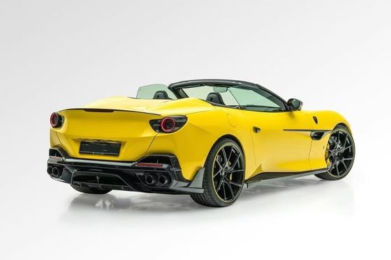 Portofino Retrofit Carbon Body Kit MSY Style Przednia Warga Włókna Węglowego Dyfuzor Spoiler Side