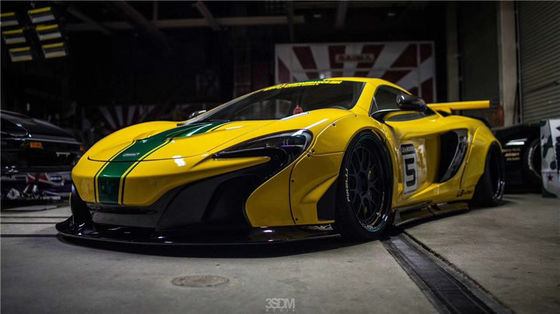 Dla McLarena 650S 625c szerokiego korpusu 650S 625c uaktualnia przedni i tylny zderzak widebody kit