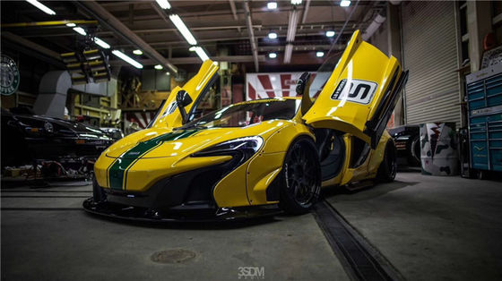 Dla McLarena 650S 625c szerokiego korpusu 650S 625c uaktualnia przedni i tylny zderzak widebody kit