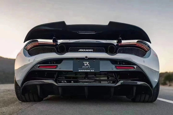 Włókno węglowe Mclaren szerokie ciało RYFT Style Lip Diffuser Spoiler Kit