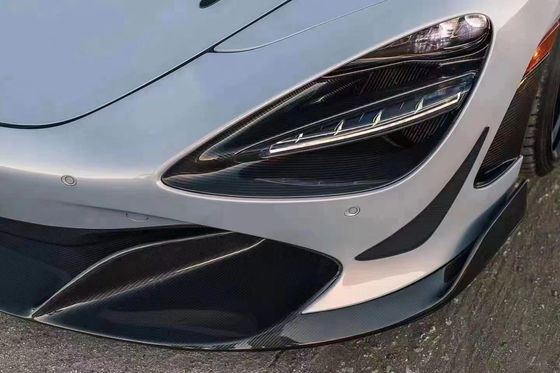 Włókno węglowe Mclaren szerokie ciało RYFT Style Lip Diffuser Spoiler Kit