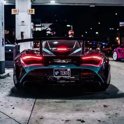 720S Mclaren Body Kit 1016 Style Dry Carbon Fiber Tail Body Kit
