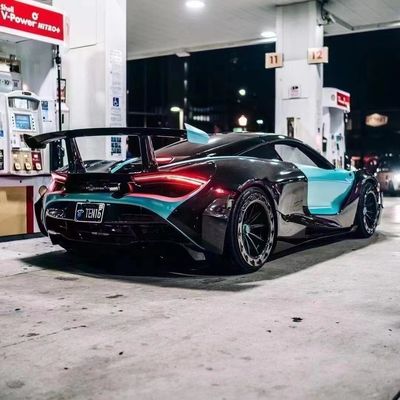720S Mclaren Body Kit 1016 Style Dry Carbon Fiber Tail Body Kit
