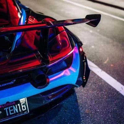 720S Mclaren Body Kit 1016 Style Dry Carbon Fiber Tail Body Kit