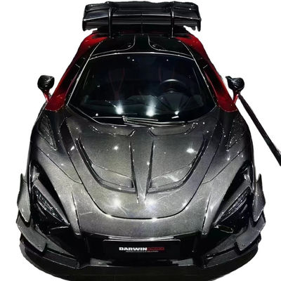 GTR Style 720s szeroki zestaw Mclaren Senna zestaw przedni zderzak włókno węglowe