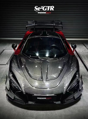 GTR Style 720s szeroki zestaw Mclaren Senna zestaw przedni zderzak włókno węglowe