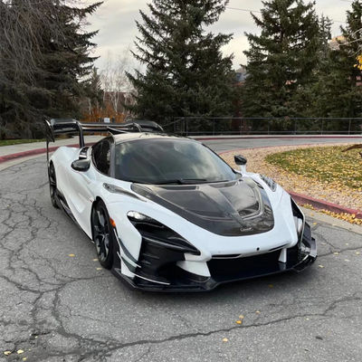 GTR Style 720s szeroki zestaw Mclaren Senna zestaw przedni zderzak włókno węglowe