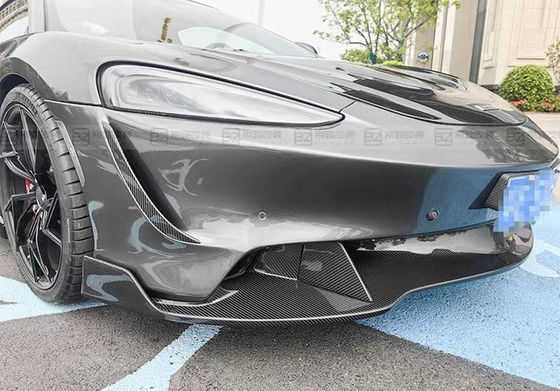 Plastikowy czarny McLaren GT Body Kit Bumper Spoiler Side Skirt Hood