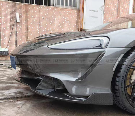 Plastikowy czarny McLaren GT Body Kit Bumper Spoiler Side Skirt Hood