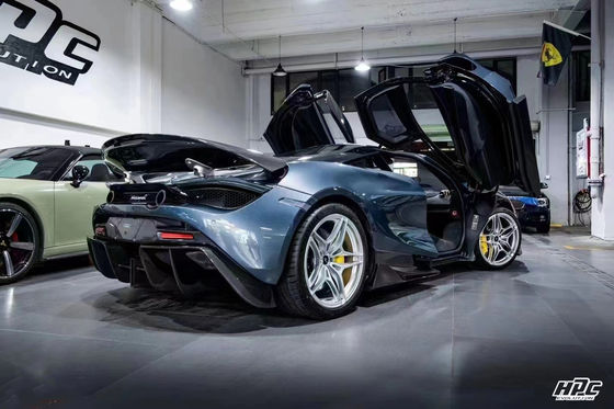 720s Mclaren Body Kit Blacksail Style Front Bumper Spoiler Lip Hood Fender