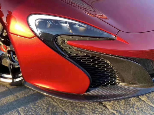 2014 - 2016 650s Body Kit OEM Włókno węglowe przedni dyfuzor ustny