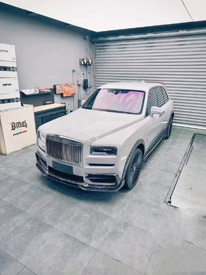 2018 - 2019 Cullinan Body Kit DW Style Front Lip Diffuser Spoiler