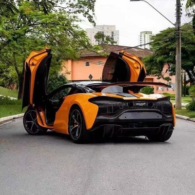 Mclaren Żółty Artura Body Kit Spoiler Artura NV Style