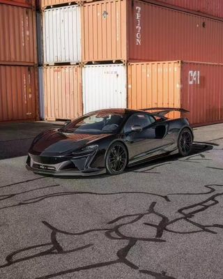 Artura Mclaren Body Kit NV Style Włókno węglowe Front Bumper Diffuser Spoiler Side Skirt