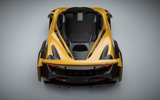 720s Mclaren Body Kit Włókno węglowe Widebody ZE Style Przedni i tylny zderzak