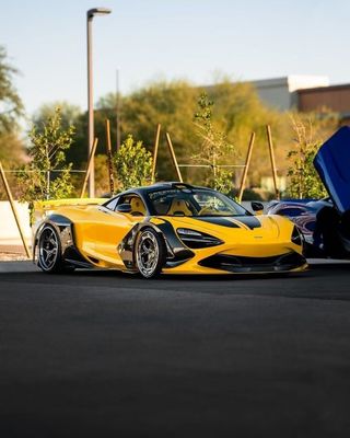 720s Mclaren Body Kit Włókno węglowe Widebody ZE Style Przedni i tylny zderzak