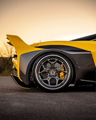 720s Mclaren Body Kit Włókno węglowe Widebody ZE Style Przedni i tylny zderzak
