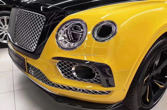 Do Bentley Bentayga Carbon Fiber Body Kit Bentayga Uaktualnia W12 Style Carbon Fiber Front Lip Diffuser