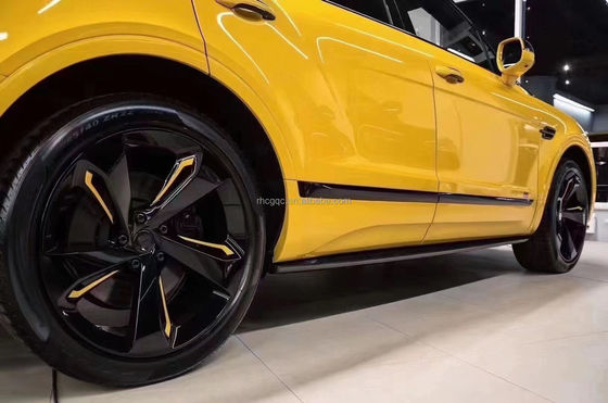 Do Bentley Bentayga Carbon Fiber Body Kit Bentayga Uaktualnia W12 Style Carbon Fiber Front Lip Diffuser