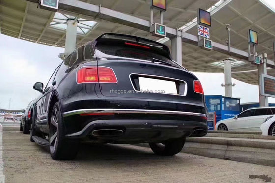 Do Bentley Bentayga Carbon Fiber Body Kit Bentayga Uaktualnia W12 Style Carbon Fiber Front Lip Diffuser