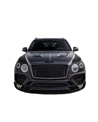 Do Bentley Bentayga Zestaw nadwozia z włókna węglowego Bentayga Zmodernizowany styl MSY Przedni i tylny zderzak spoiler szeroko-podwozie