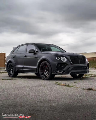 Do Bentley Bentayga Zestaw nadwozia z włókna węglowego Bentayga Zmodernizowany styl MSY Przedni i tylny zderzak spoiler szeroko-podwozie