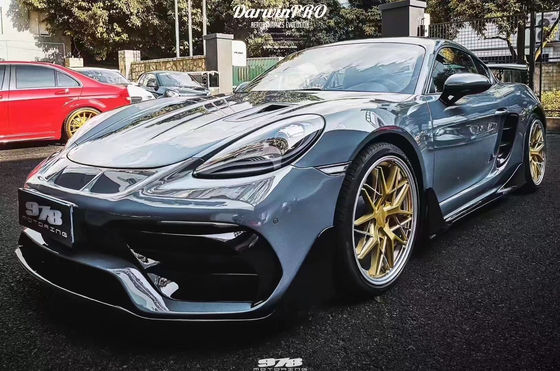 Nowy produkt dla Porsche 718 Boxster Body Kit 718 Zmodernizowany przedni i tylny zderzak w stylu PD