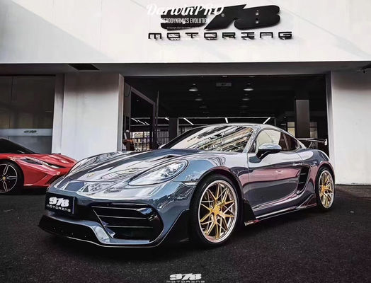 Nowy produkt dla Porsche 718 Boxster Body Kit 718 Zmodernizowany przedni i tylny zderzak w stylu PD