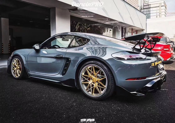 Nowy produkt dla Porsche 718 Boxster Body Kit 718 Zmodernizowany przedni i tylny zderzak w stylu PD