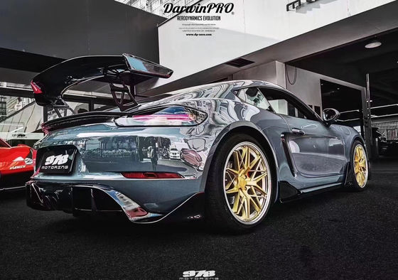 Nowy produkt dla Porsche 718 Boxster Body Kit 718 Zmodernizowany przedni i tylny zderzak w stylu PD