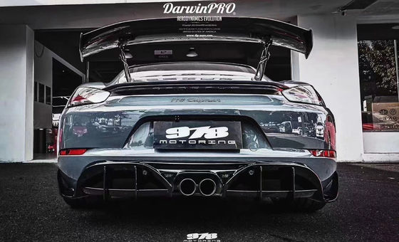 Nowy produkt dla Porsche 718 Boxster Body Kit 718 Zmodernizowany przedni i tylny zderzak w stylu PD