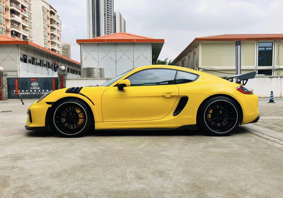 Produkty z tworzyw sztucznych PU do Porsche Boxster 981 Body Kit Boxster 981 Modernizowany GT4 Spoilery przednich i tylnych zderzaków