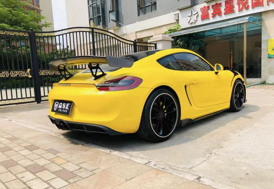 Produkty z tworzyw sztucznych PU do Porsche Boxster 981 Body Kit Boxster 981 Modernizowany GT4 Spoilery przednich i tylnych zderzaków