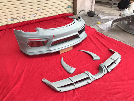 Produkty z tworzyw sztucznych PU do Porsche Boxster 981 Body Kit Boxster 981 Modernizowany GT4 Spoilery przednich i tylnych zderzaków