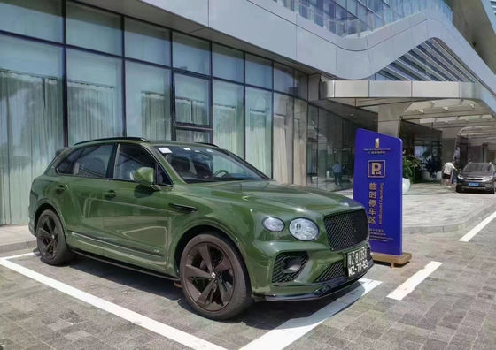 Do Bentley Bentayga Włókno węglowe Body Kit Bentayga Uaktualnia SPE stylu Włókno węglowe przednie usta Dyfuzor spoiler Strona spódnica