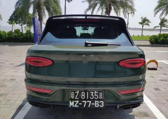 Do Bentley Bentayga Włókno węglowe Body Kit Bentayga Uaktualnia SPE stylu Włókno węglowe przednie usta Dyfuzor spoiler Strona spódnica