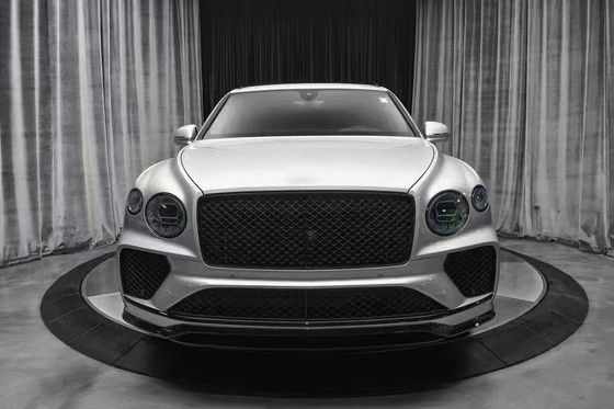 Do Bentley Bentayga Włókno węglowe Body Kit Bentayga Uaktualnia SPE stylu Włókno węglowe przednie usta Dyfuzor spoiler Strona spódnica