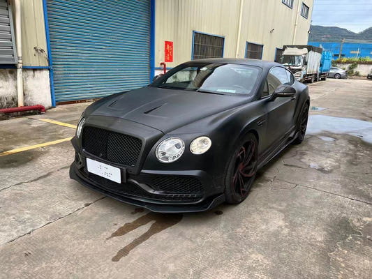 2014 - 2016 Bentley Continental Body Kit Plastic Front And Rear Spoiler Hoods