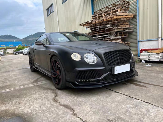 2014 - 2016 Bentley Continental Body Kit Plastic Front And Rear Spoiler Hoods