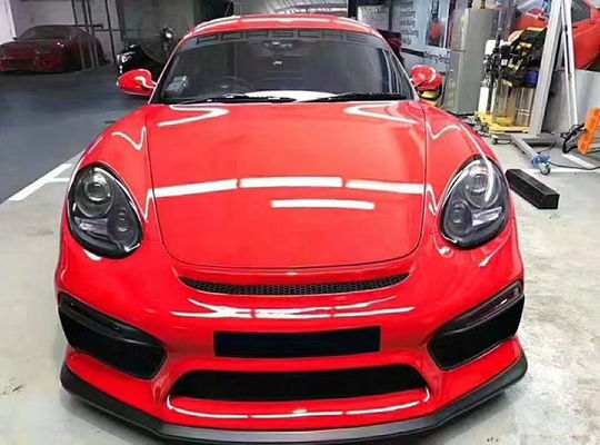 Produkty sprzedawane jako Hot Cakes 987Cayman Body Kit GT4 Style Front and Rear Bumper Spoiler 2006-2012