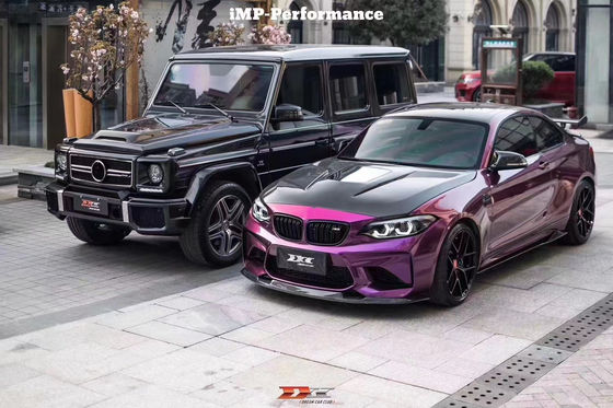 IMP Style Carbon Fiber Hood ForBMW M2 2 Series F22 F87 Carbon Fiber Motor Cover Motor Hatch Cover