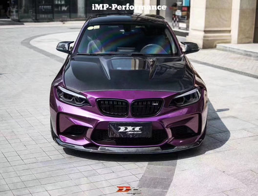 IMP Style Carbon Fiber Hood ForBMW M2 2 Series F22 F87 Carbon Fiber Motor Cover Motor Hatch Cover