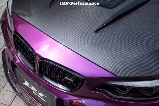 IMP Style Carbon Fiber Hood ForBMW M2 2 Series F22 F87 Carbon Fiber Motor Cover Motor Hatch Cover