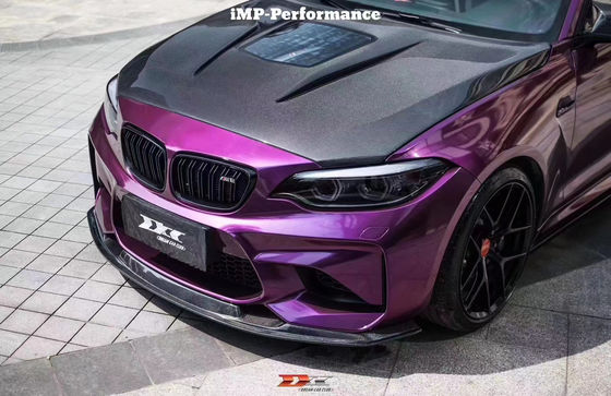 IMP Style Carbon Fiber Hood ForBMW M2 2 Series F22 F87 Carbon Fiber Motor Cover Motor Hatch Cover