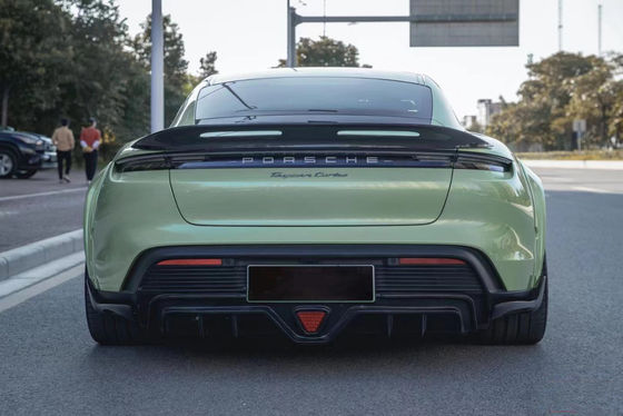 Nowy produkt dla Porsche Taycan Węglowy zestaw nadwozia Taycan szeroki nadwozie Taycan przednia łopatka boczna spódnica spoiler dyfuzor