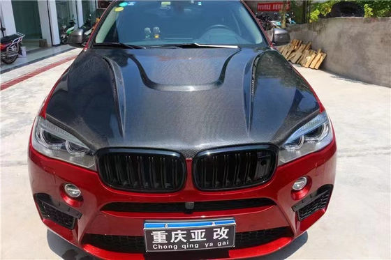 Sprzedaż dla BMW X5 X6 F15 F16 Kapucha z włókien węglowych Kapucha z włókien węglowych X5 X6 pokrywa z włókien węglowych