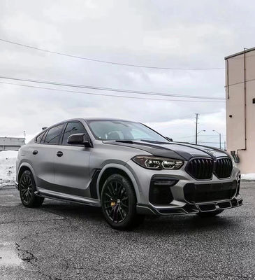 Gorąca sprzedaż G06 X6 Włókno węglowe zestaw nadwozia Forbmw X6 Włókno węglowe przednia łopatka tylny dyfuzor pokrywka spoiler