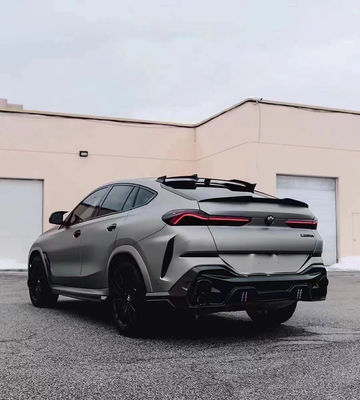 Gorąca sprzedaż G06 X6 Włókno węglowe zestaw nadwozia Forbmw X6 Włókno węglowe przednia łopatka tylny dyfuzor pokrywka spoiler