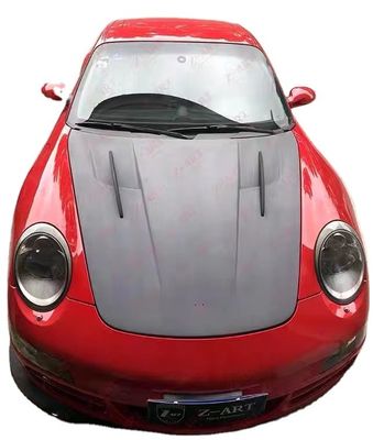 Nowy produkt Kapucha z włókna węglowego dla Porsche 911 997 911 997 Węglowy silnik w modzie GT3